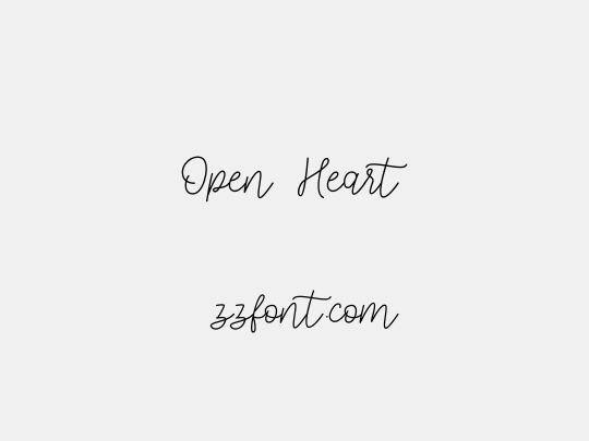 Open  Heart