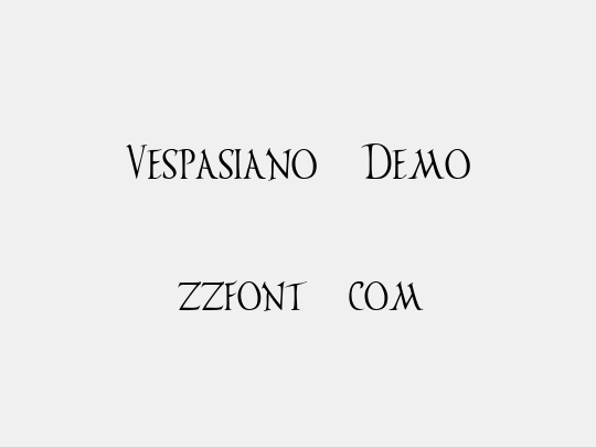 Vespasiano Demo