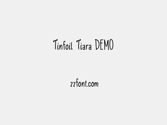 Tinfoil Tiara DEMO