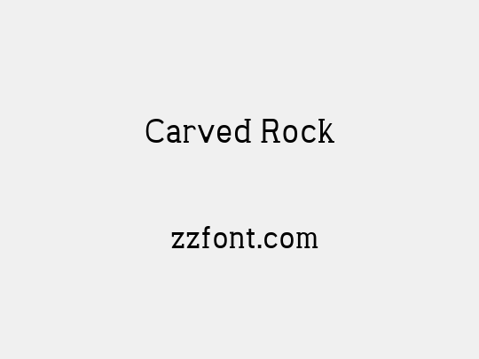 Carved Rock