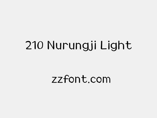 210 Nurungji Light