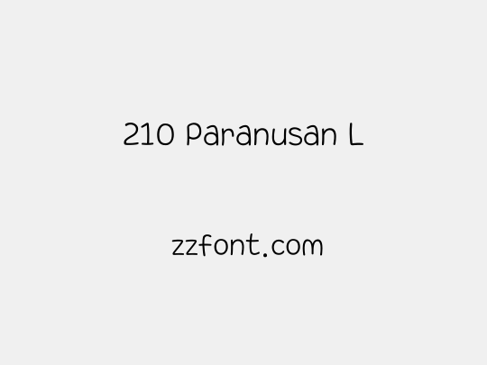 210 Paranusan L