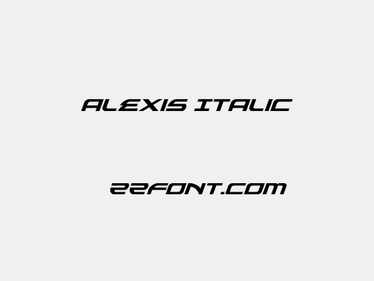 Alexis Italic