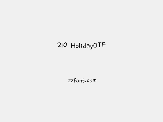 210 HolidayOTF