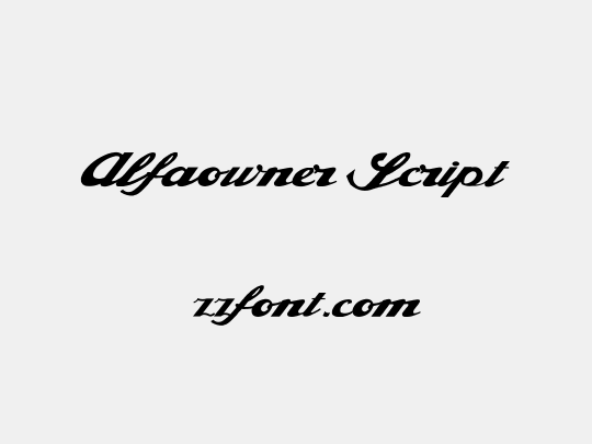 Alfaowner Script