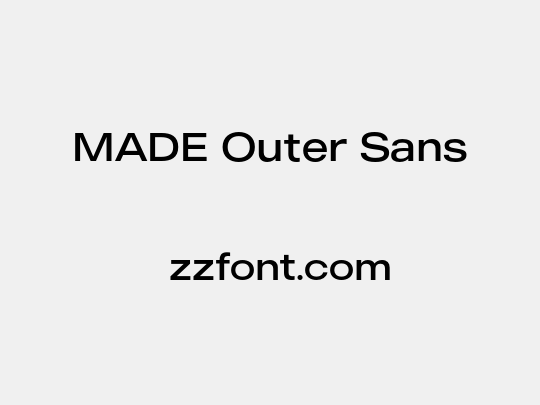 MADE Outer Sans