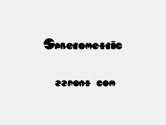 Spherometric