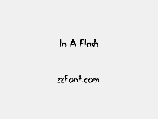 In A Flash