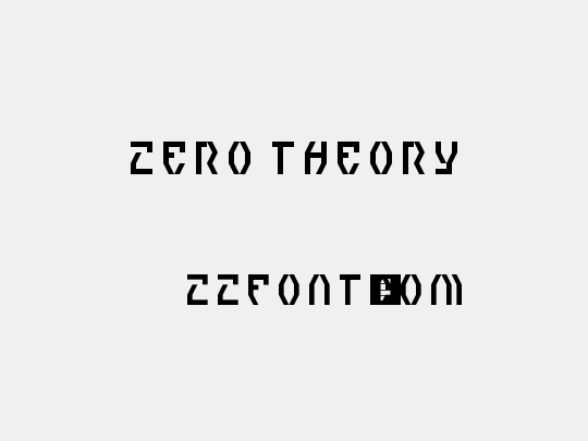 Zero Theory