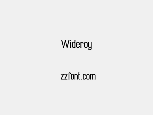 Wideroy