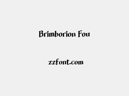 Brimborion Fou