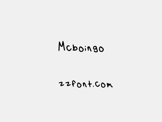 Mcboingo