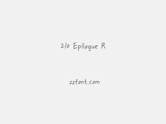 210 Epilogue R