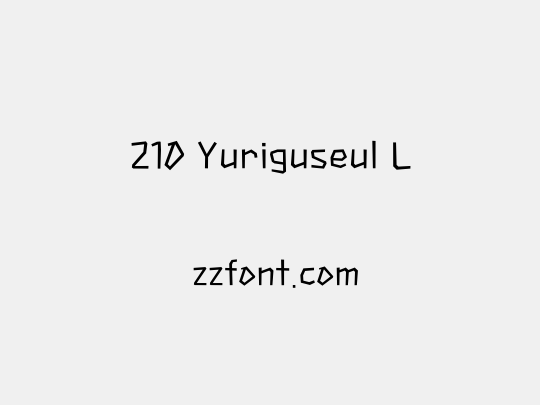 210 Yuriguseul L