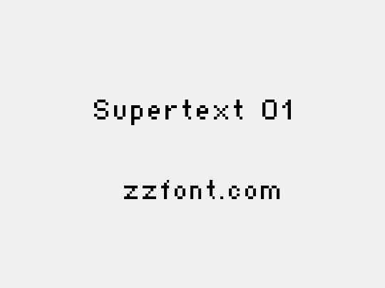 Supertext 01