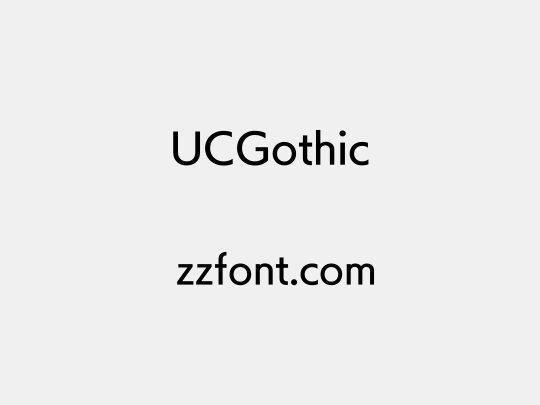 UCGothic