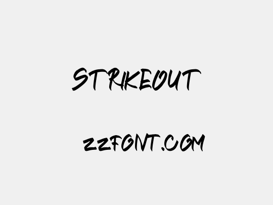 STRIKEOUT