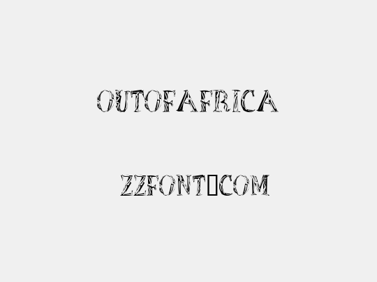 OutOfAfrica