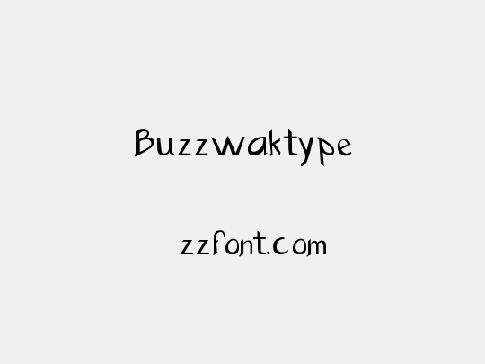 Buzzwaktype