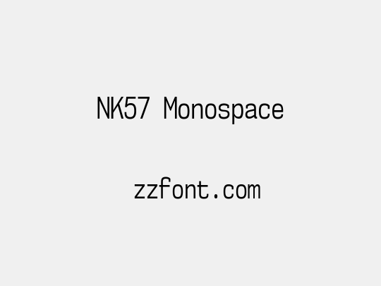 NK57 Monospace