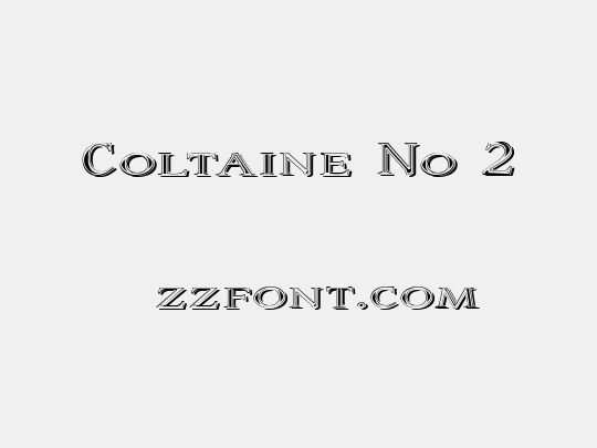 Coltaine No 2