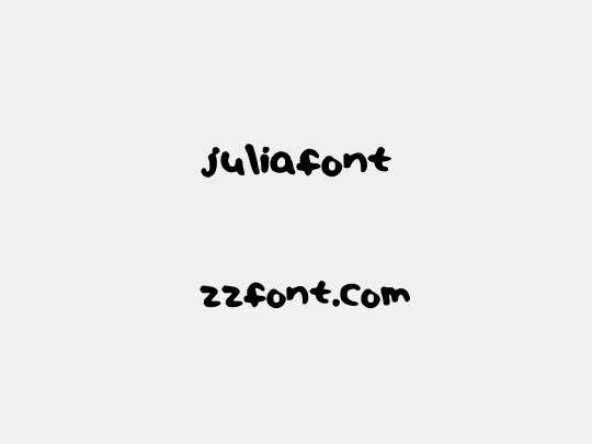 juliafont