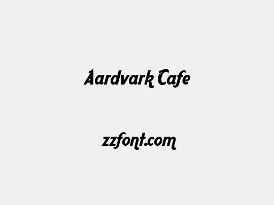 Aardvark Cafe