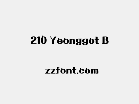 210 Yeonggot B