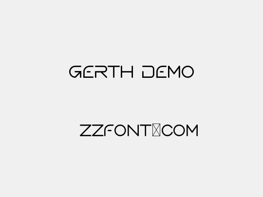 Gerth Demo