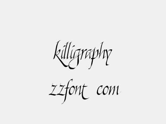 Killigraphy