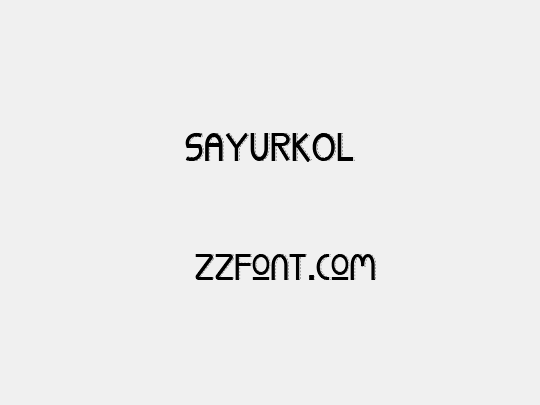 SAYURKOL