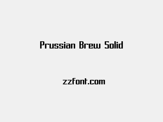 Prussian Brew Solid