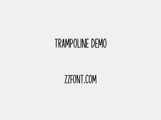 Trampoline demo