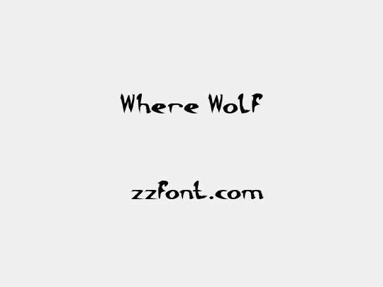 Where Wolf