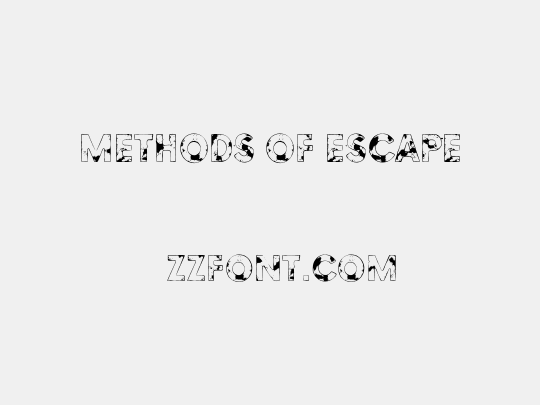 Methods of escape