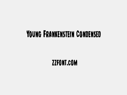 Young Frankenstein Condensed