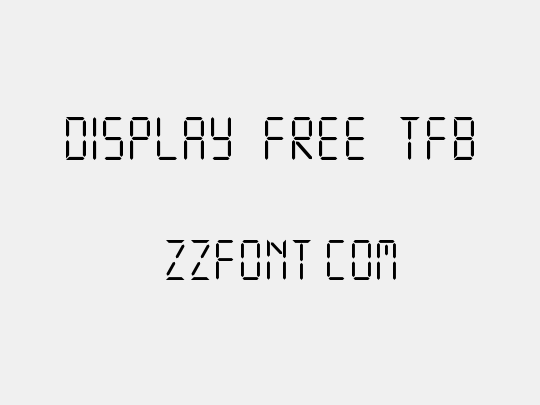 DISPLAY FREE TFB