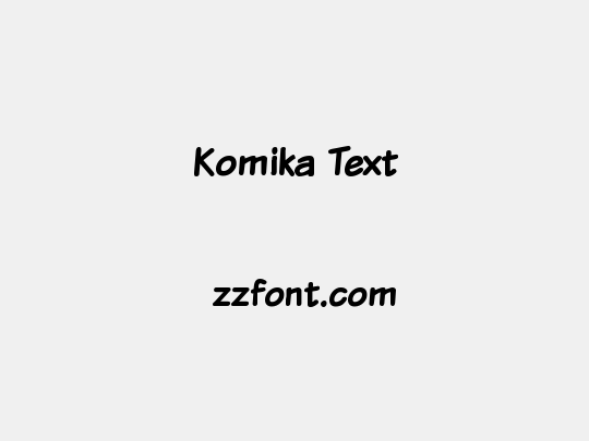 Komika Text