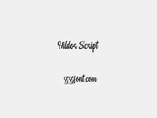 Hildor Script