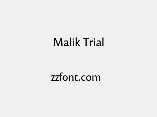 Malik Trial