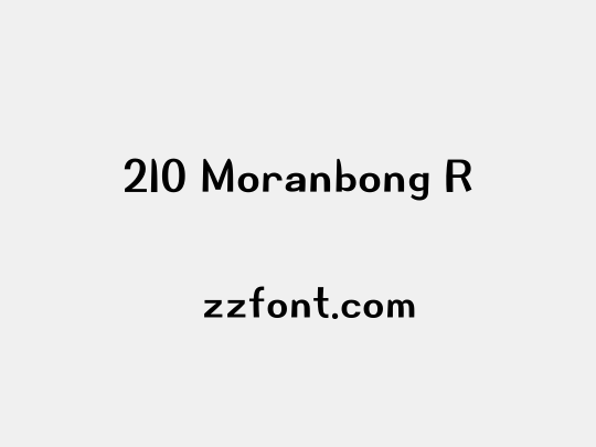 210 Moranbong R