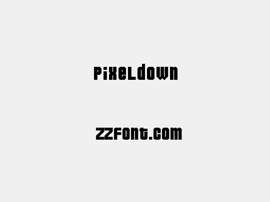 Pixeldown