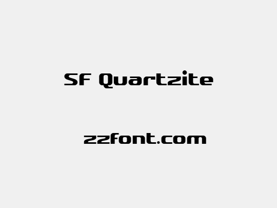 SF Quartzite