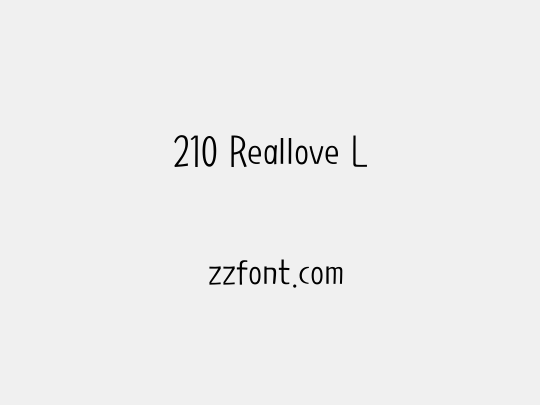 210 Reallove L