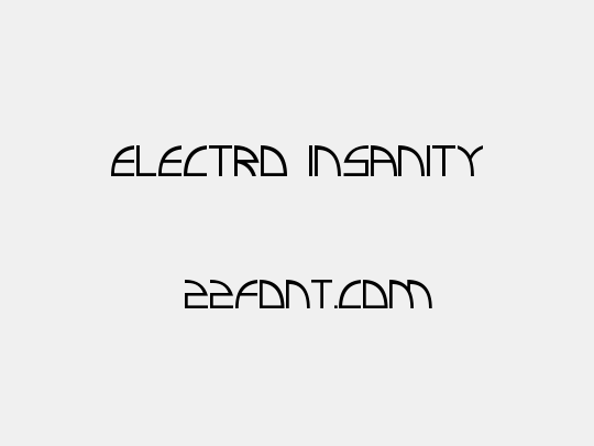 Electro insanity