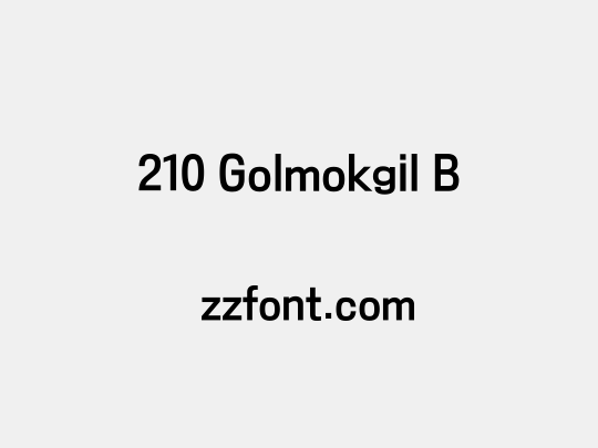 210 Golmokgil B