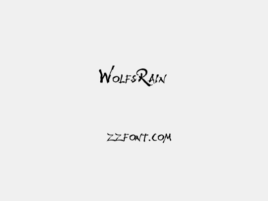 WolfsRain