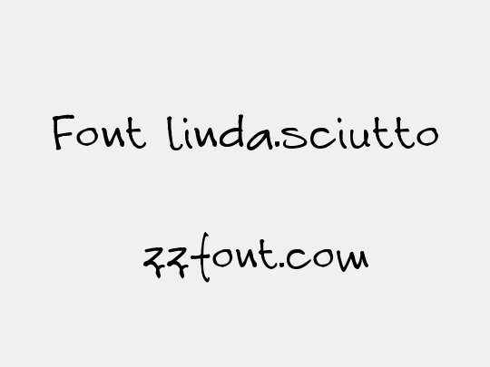 Font linda.sciutto