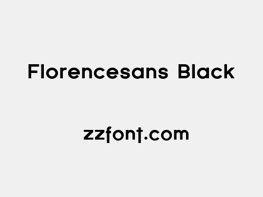 Florencesans Black