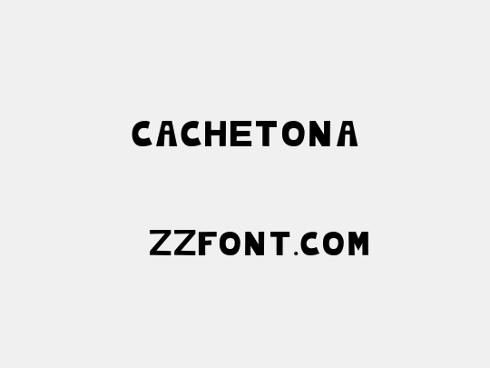 cachetona